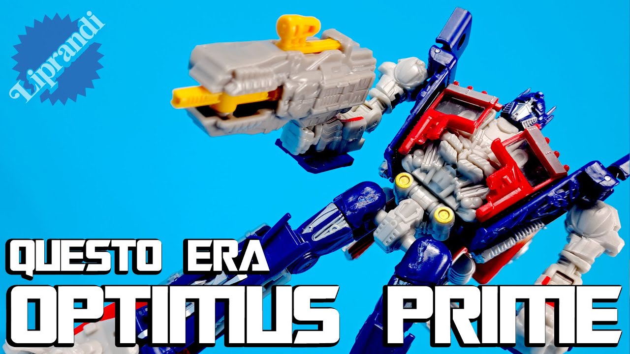 Optimus Prime Deluxe &ndash; Transformers: Dark of the Moon x collezione (Hasbro 2011) - Back Then Vintage