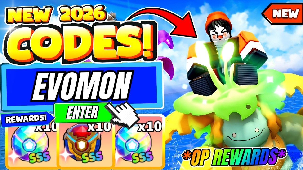 *NEW CODES* ALL WORKING CODES FOR EVOMON CODES IN JUNE 2026! ROBLOX EVOMON CODES