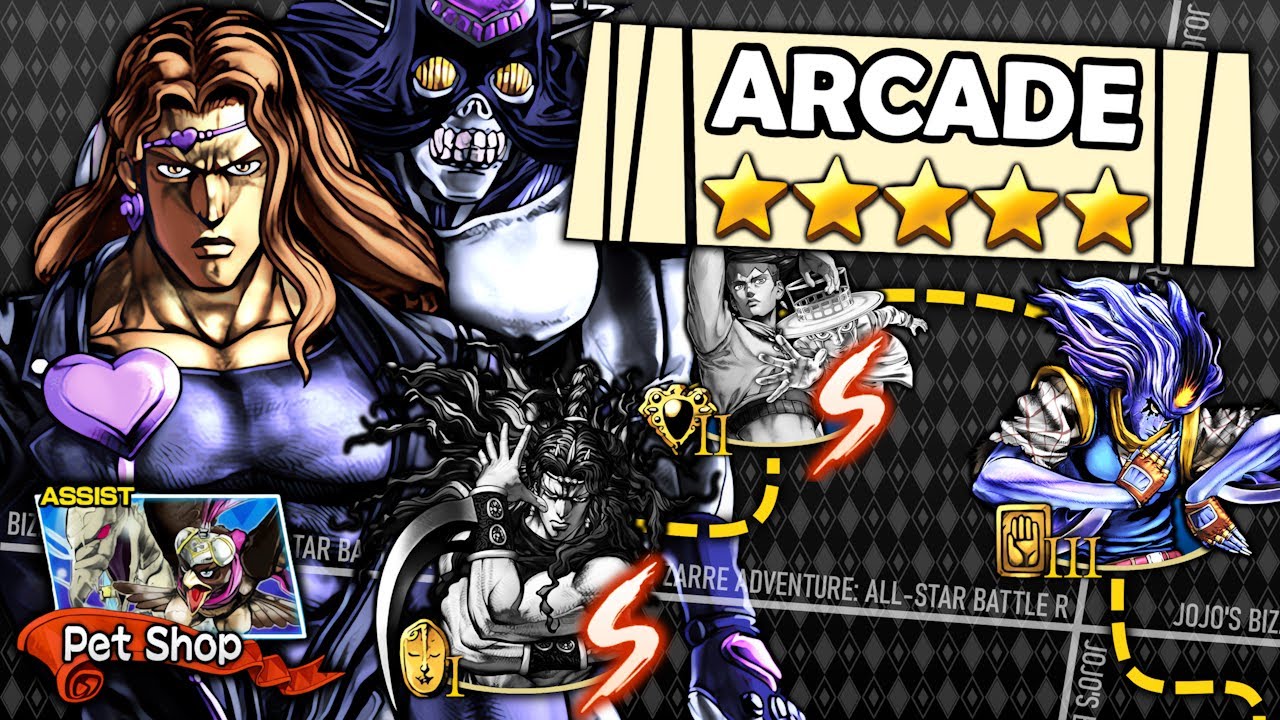 Vanilla Ice - S RANK ONLY Arcade Mode (5★) - JoJo’s Bizarre Adventure: All-Star Battle R