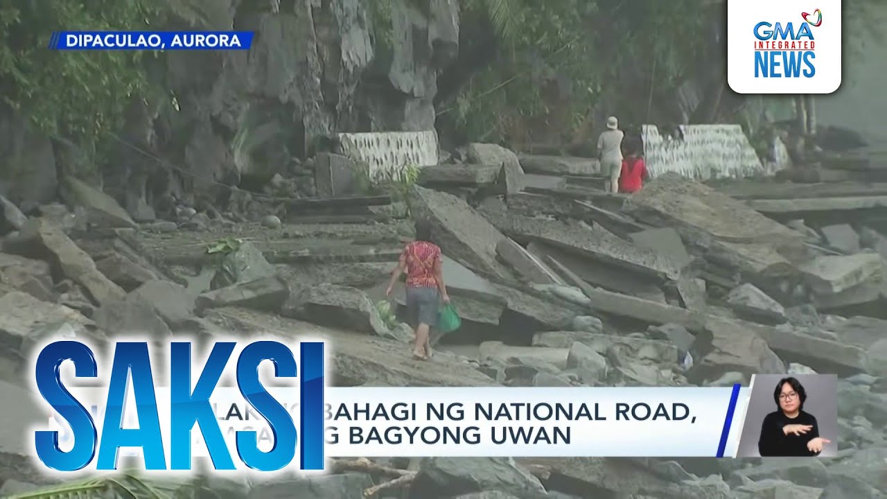 Storm surge wipes out seaside community in Dipaculao, Aurora | Saksi