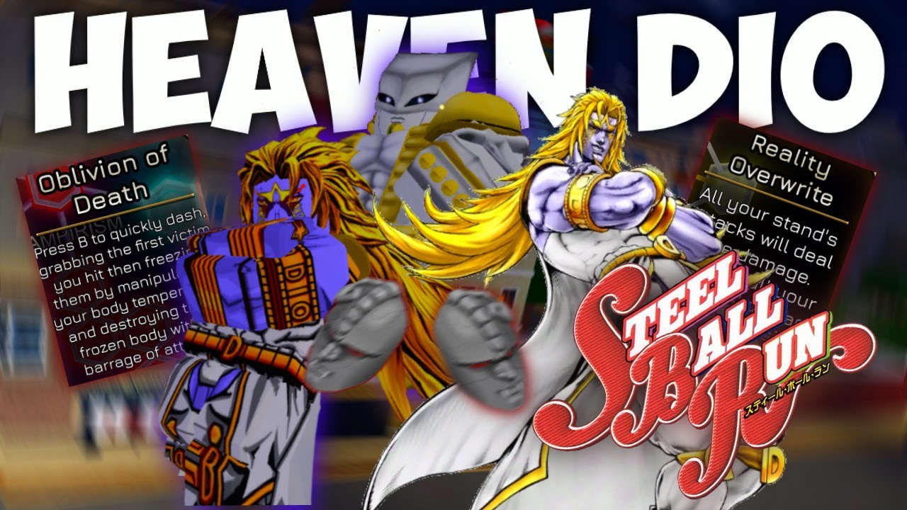 *NEW* DIO OVERHEAVEN in SBR! [YBA]