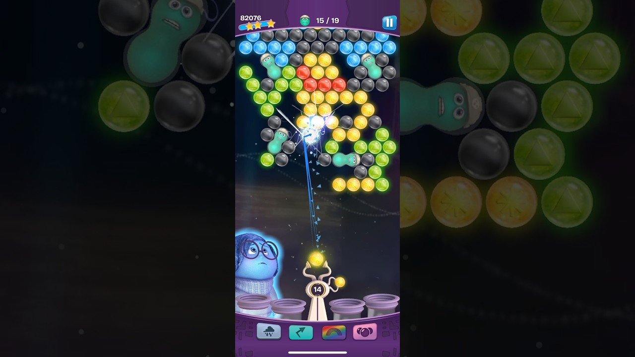 Level 59: Inside Out Thought Bubbles #insideout #sadness #games #gaming #shorts
