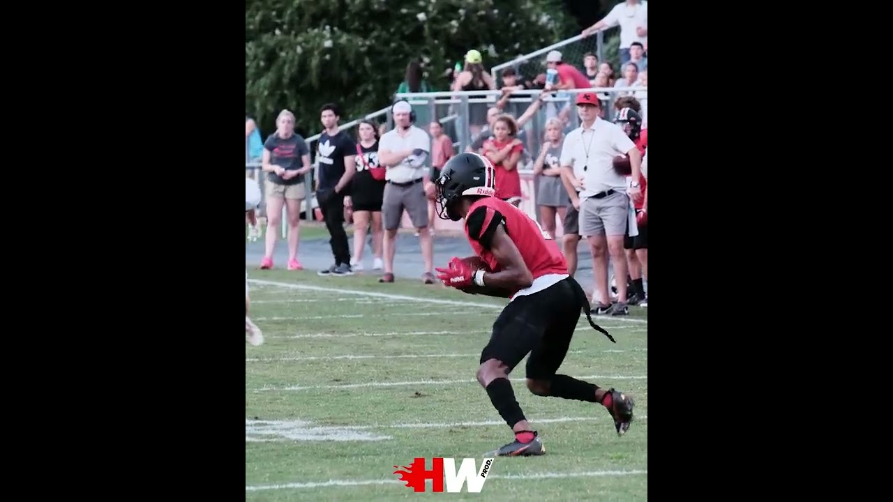 Aaron Gregory #1 Wr class of 2026 freshman year game 2 highlights 2 TD 1 int W