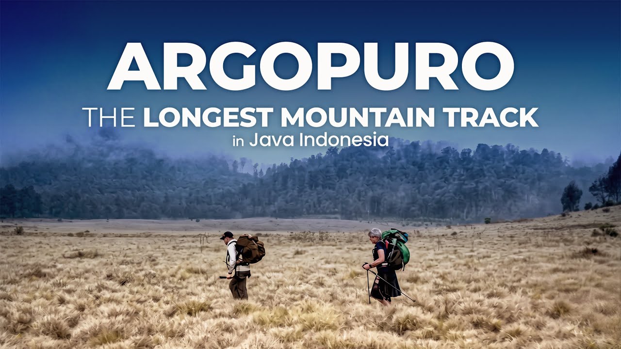 Trekking 44km's in 4 Days BAREFOOT - Mount Argopuro - The longest Mountain track in Java.