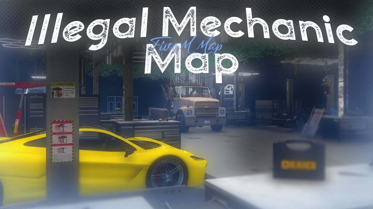 Luxury Mapping of Illegal Mechanics | FiveM Mechanic MLO | Jota Dev Mapping
