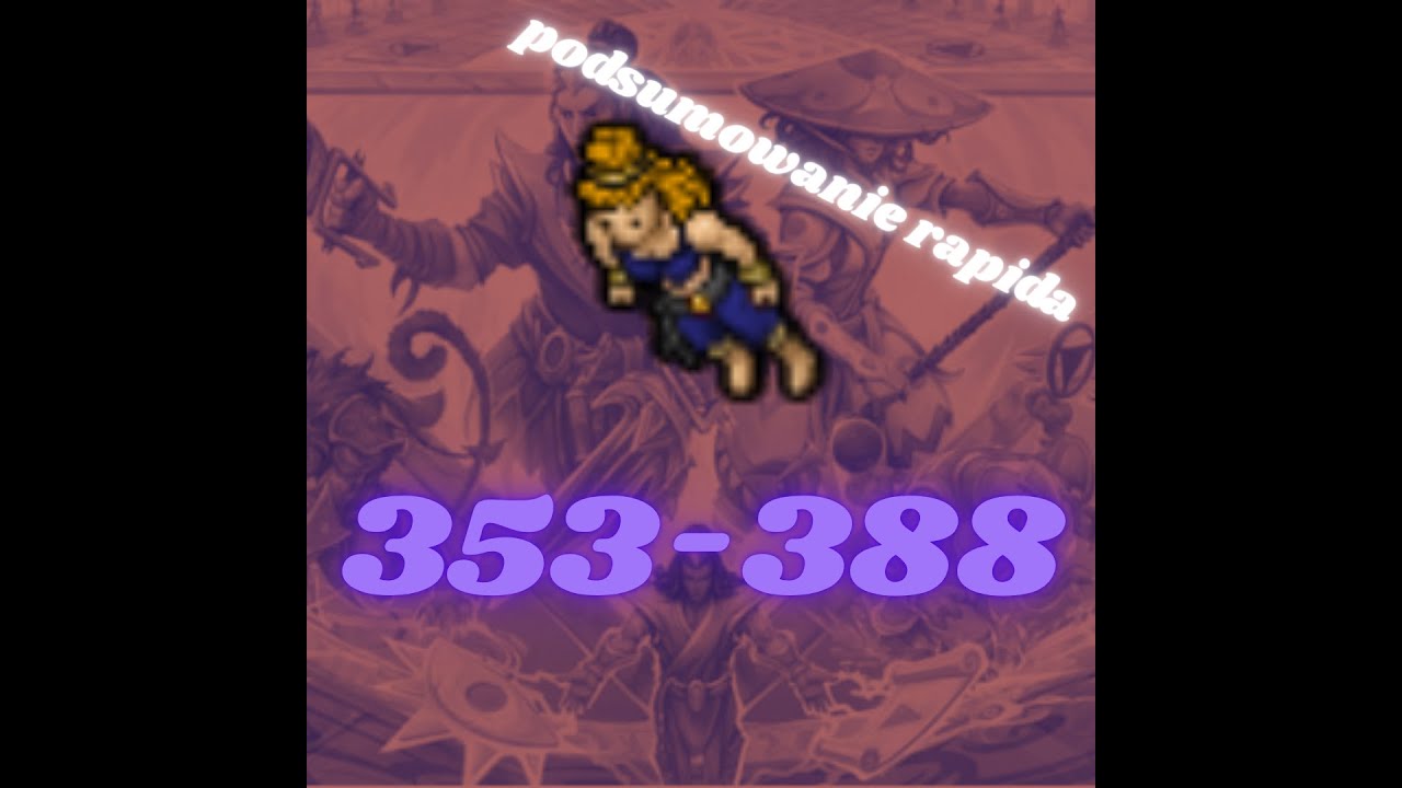 TIBIA STORY OF MY MONK  LEVELS 353-388 ZERO TO HERO