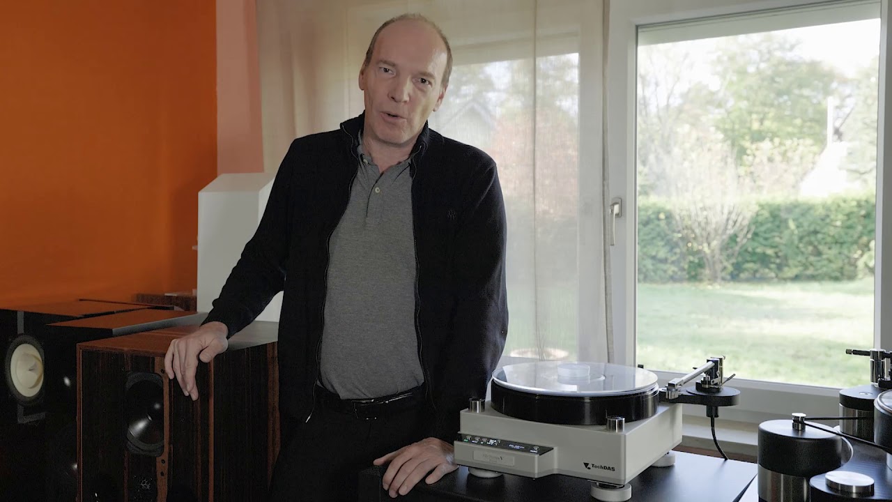 TechDAS AF 5 Premium with Schr&ouml;der tonearm in demo at Uwe Heile, Hifi Studio Falkensee, Germany