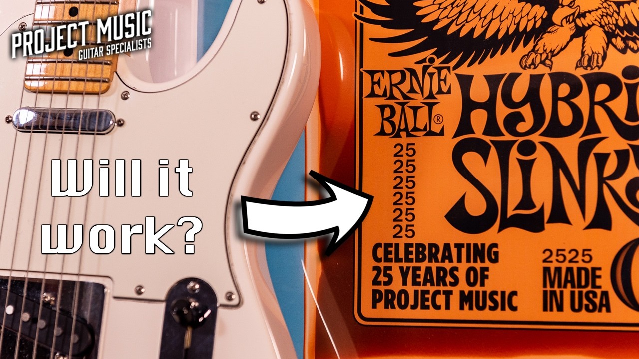 Will it work? An Ernie Ball Strings Experiment - Project Music