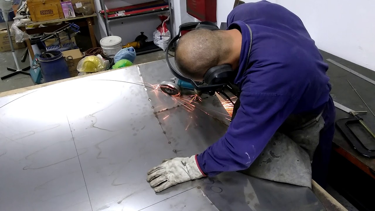 Como cortar chapa inox sem forçar a máquina.