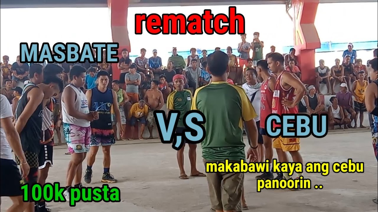 rematch Cebu V,S Masbate panoorin kung makabawi ba Ang Cebu .. 100k pusta🏀🏀