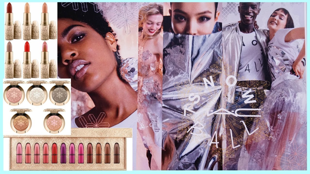 MAC Snow Ball Collection Holiday Review & Swatches + MAKEUP LOOK