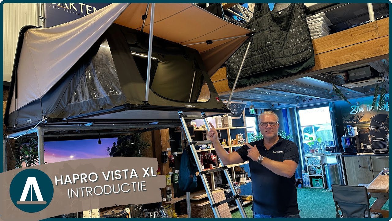 Introductie Hapro Vista XL Daktent | DAKTENT.NL