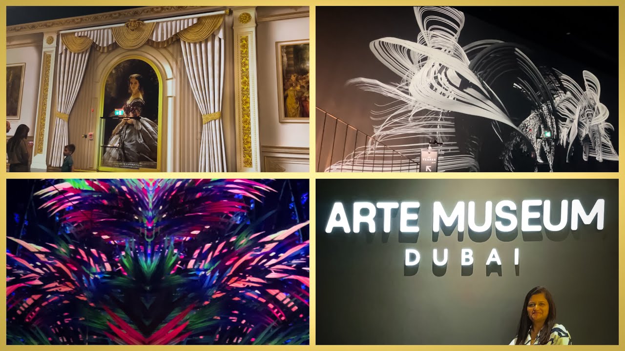 ARTE MUSEUM DUBAI || Digital Art Museum ll Dubai mall ll Vibes and Bytes