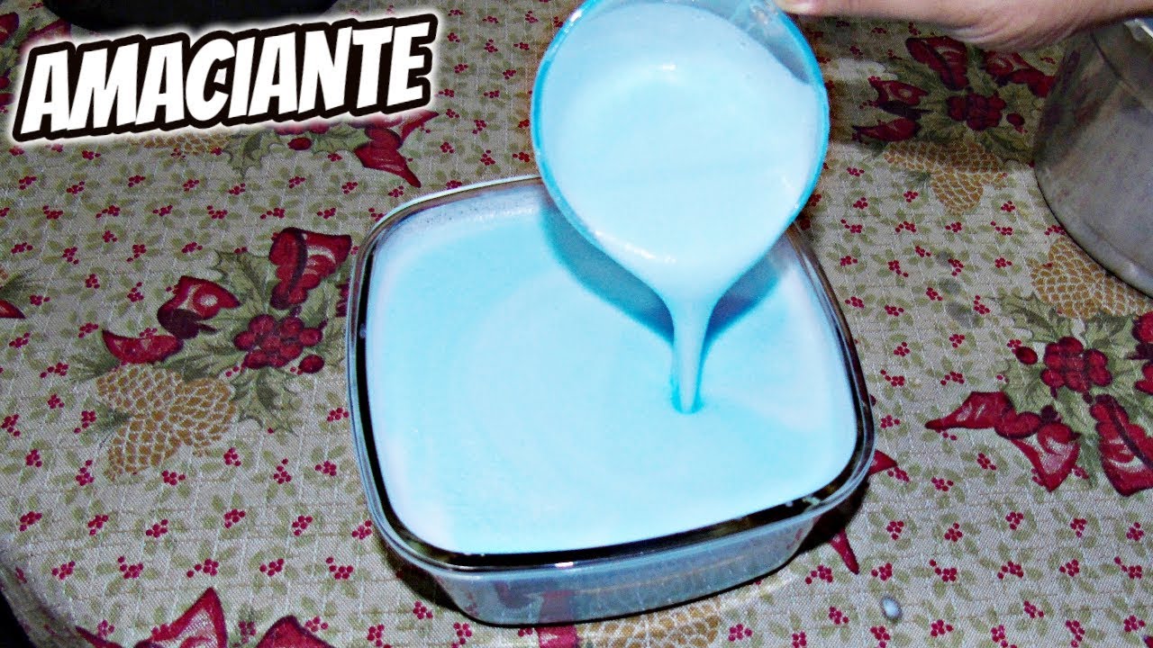 COMO FAZER AMACIANTE CASEIRO SUPER PERFUMADO COM 2 INGREDIENTES FÁCIL E ECONÔMICO