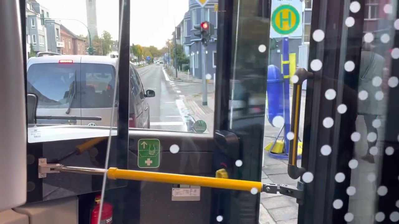 Mitfahrt SEV Linie 107/108 von Essen Hbf nach Bredeney