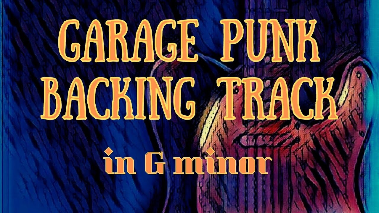 Garage Punk Backing Track in G minor