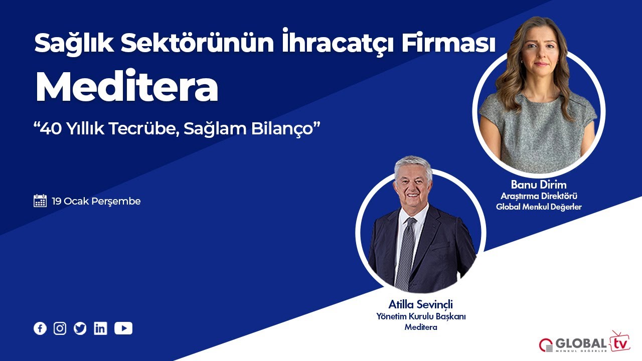 Sağlık Sektörünün İhracatçı Firması #Meditera