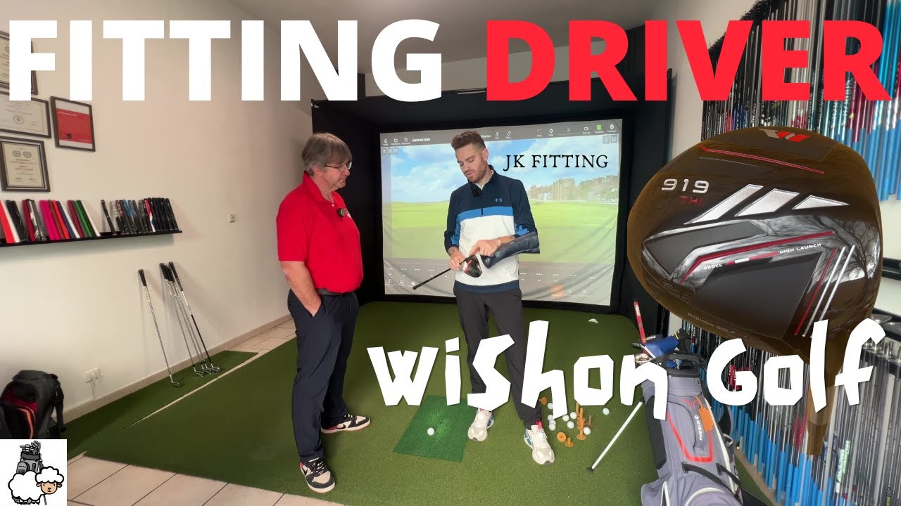 Enfin un FITTING pour mon DRIVER chez un clubmaker JK FITTING : j'opte pour un WISHON GOLF !!!!