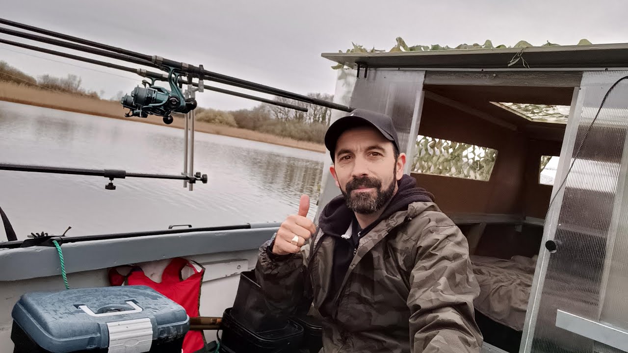 première pêche en bateau cabine ❤️ comme un air de liberté