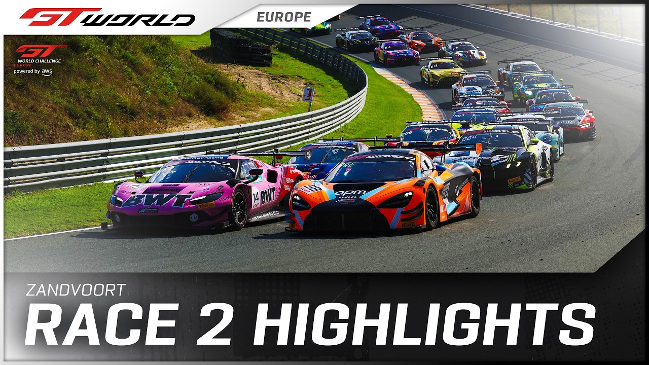Highlights | Race 2 | Zandvoort | GT World Challenge Europe pwd by AWS