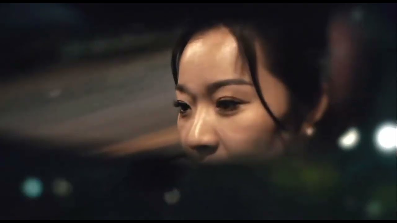 Chinese girl barefoot gas pedal flooring