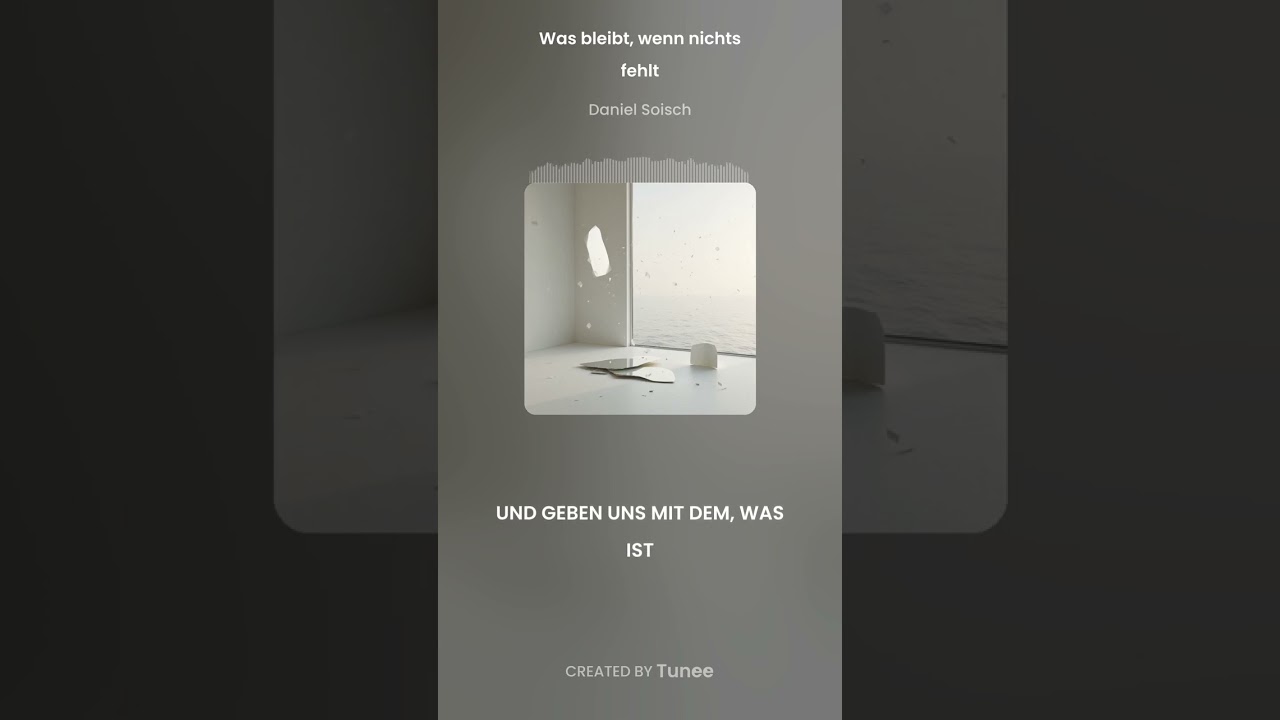 Was bleibt, wenn nichts bleibt 