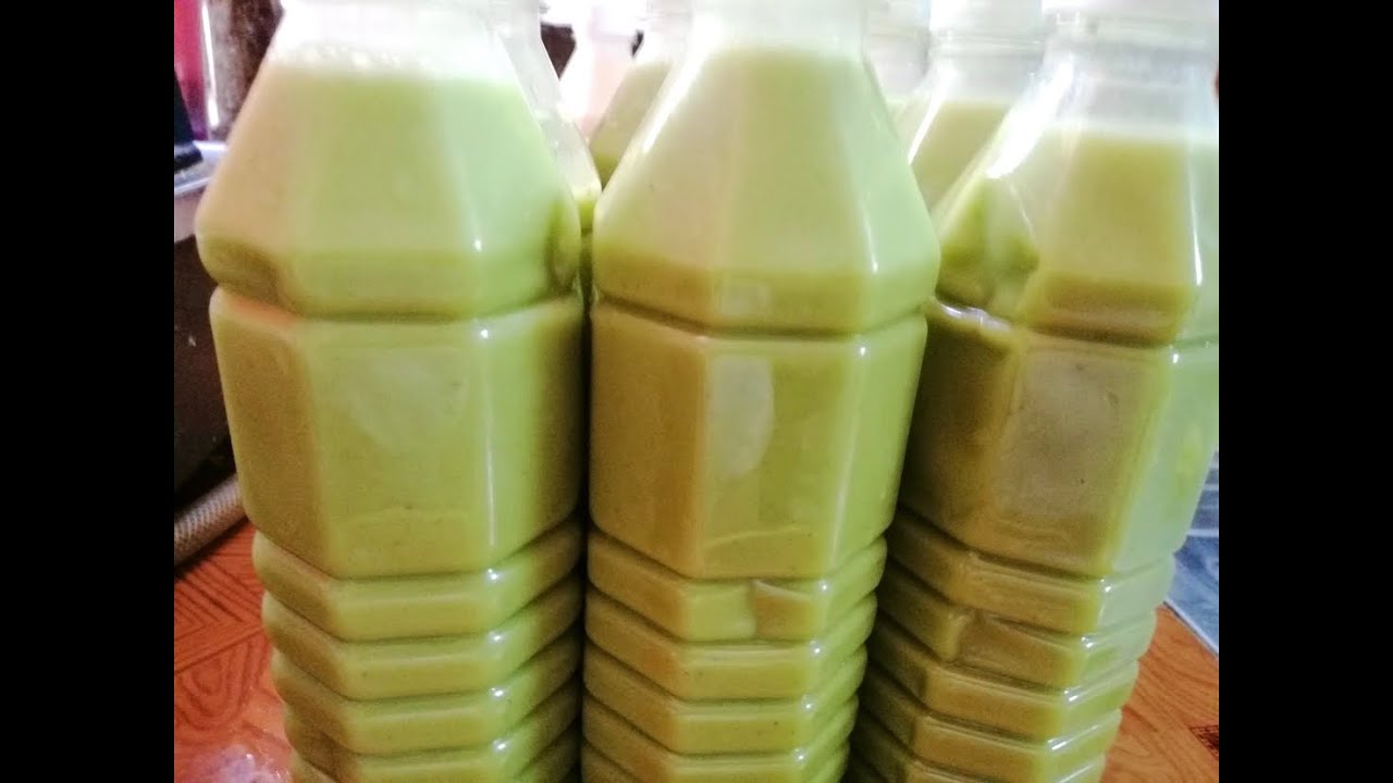 យាយច្បារអំពៅប្រាប់វិធីធ្វើទឹកសណ្ដែកខៀវឆ្ងាញ់