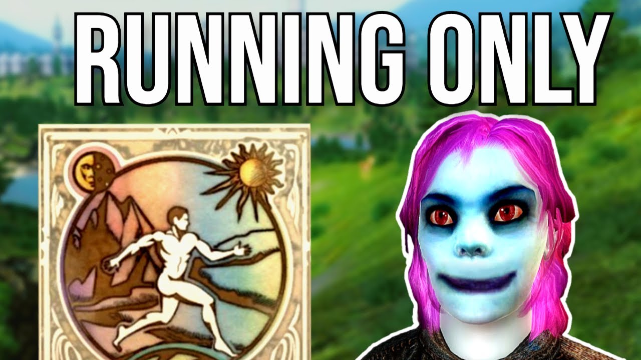 What if you only used Athletics in Oblivion?