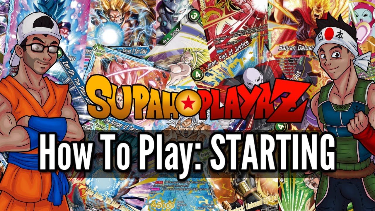 HOW TO PLAY DRAGON BALL SUPER CARD GAME | Ep.1 | KNOWING THE BASICS