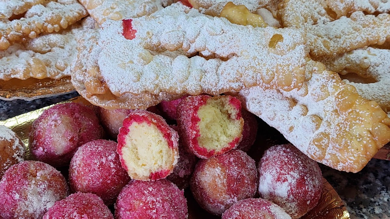DOLCI DI CARNEVALE frappe e castagnole allo yogurt