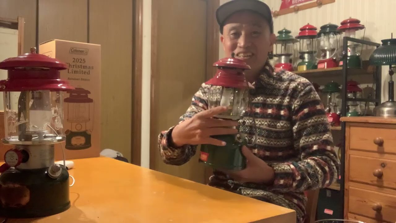 コールマンハイブリッドクリスマスランタの2025トナカイ