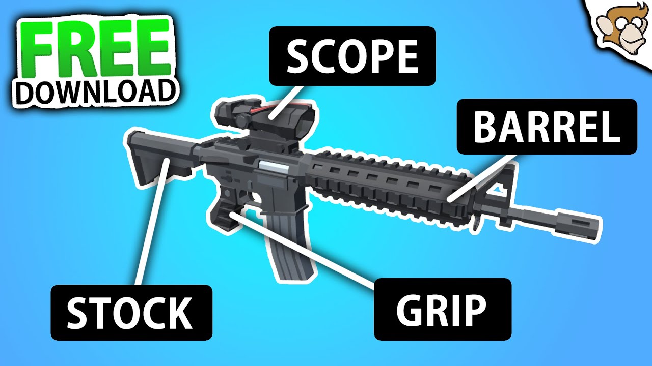 Simple Weapon Attachment System! (FREE DOWNLOAD - Unity Tutorial)