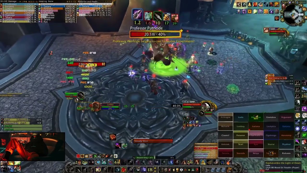 Warmane Wotlk Professor Putricide Hunter