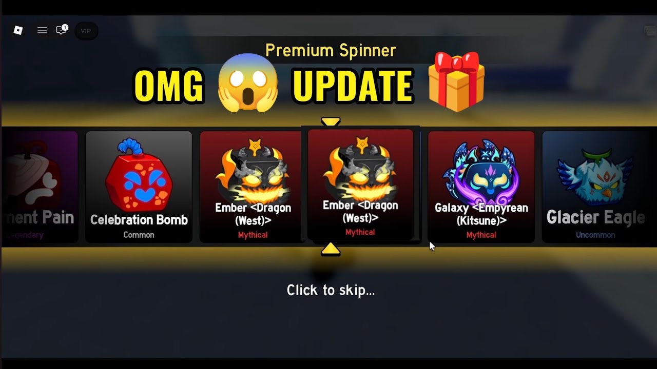 OMG! UPDATE FREE FRUIT🎁