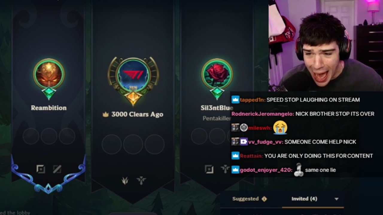 nickich gets 2v1'd while inviting his whole team to vc after... winning the game?