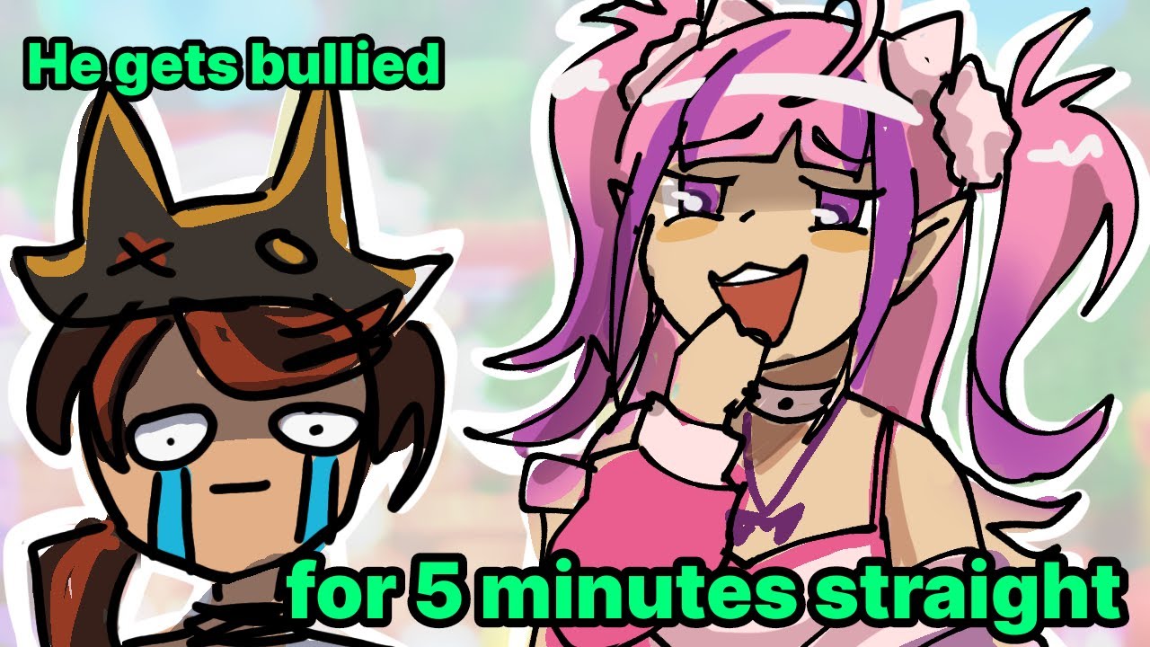 EVERY TIME Ironmouse told Kuro to shut up in Mario Party