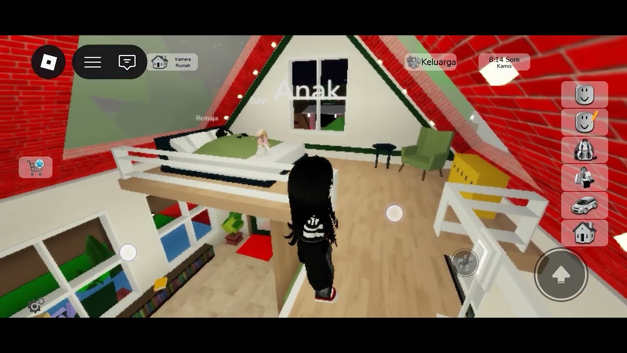 Aku punya adek kedua aku dan aku kakak ku makan bersama #roblox #harusberanda #rp #rblx 