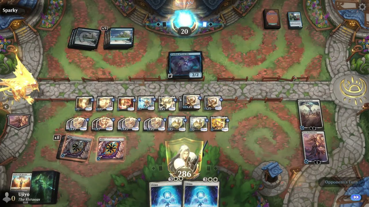 Proof Sparky stalls the game.