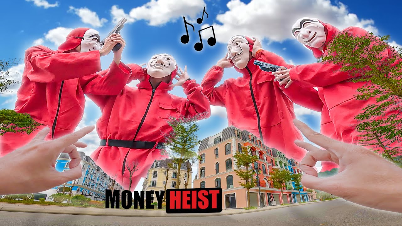 MONEY HEIST ACCEPTING NEW SPORTS FULL STORY ( LIVE ACTION PARKOUR POV ) |B2F| NEYMAR DANCE FOOTBALL