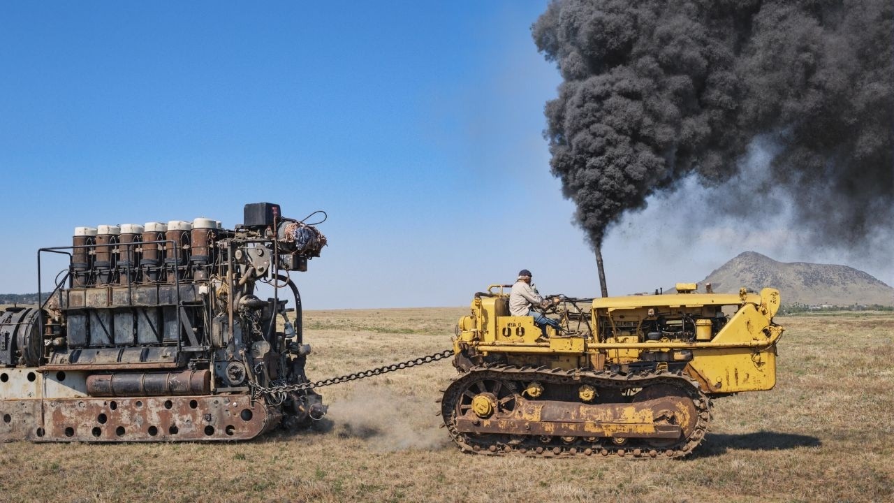 From 1890s to 1950s: Legendary Steam Shovels, Tractors & Engines Still Working