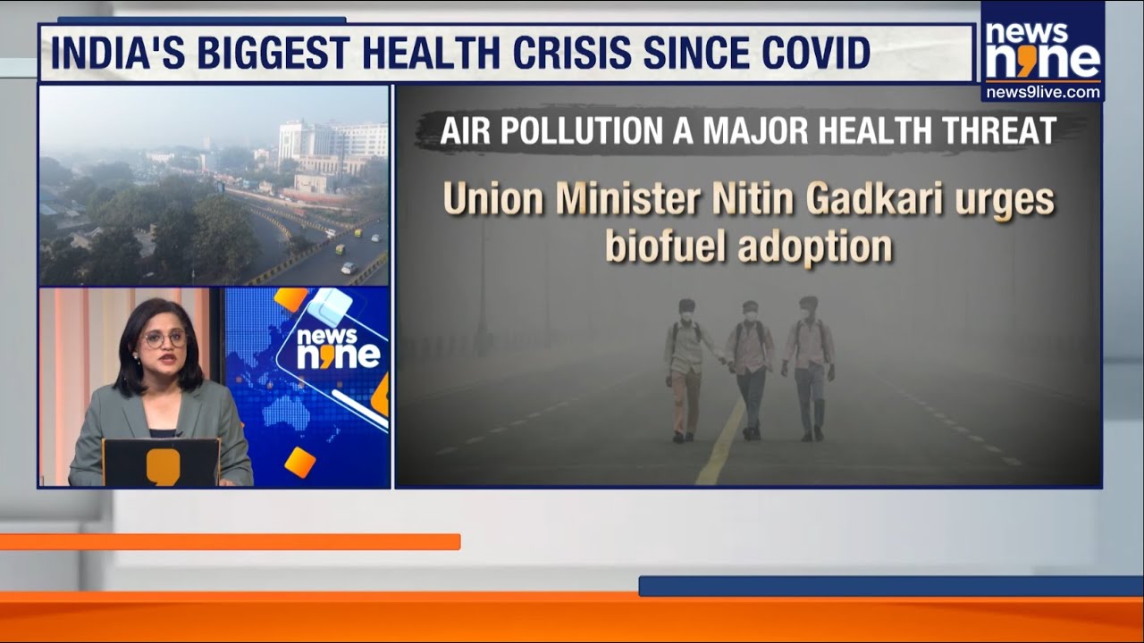 India&rsquo;s Air Crisis: Doctors Sound Alarm as Gadkari Admits 40% Pollution From Transport