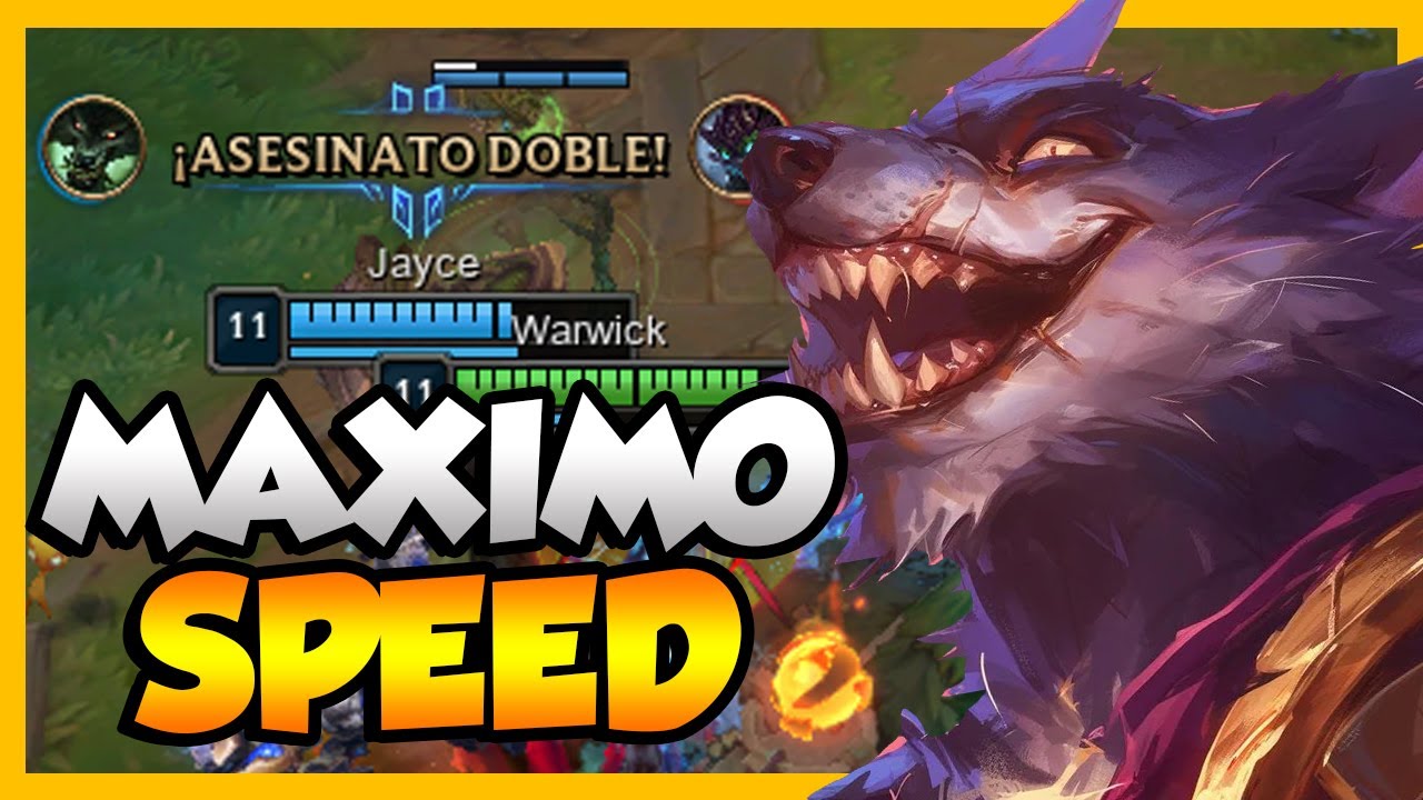 AHORA SI WARWICK FULL SPEED | LEAGUE OF LEGENDS.