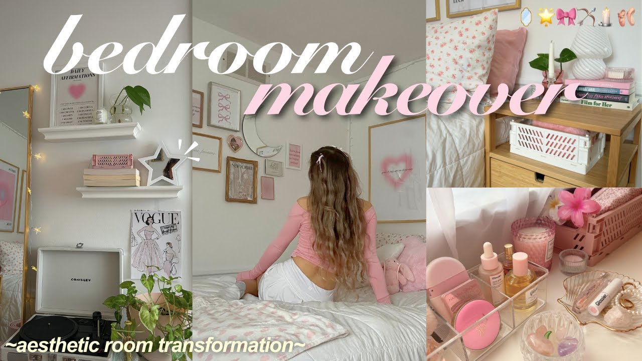 Эстетическое преображение комнаты 🏹🪞🎀 Преображение комнаты в стиле Pinterest