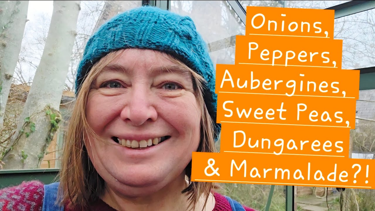 Onions, Peppers, Aubergines, Sweet Peas, Dungarees... and Marmalade?!?