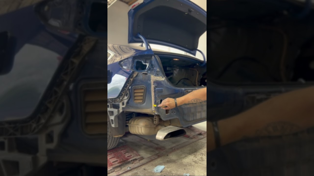 Rear body panel removal 