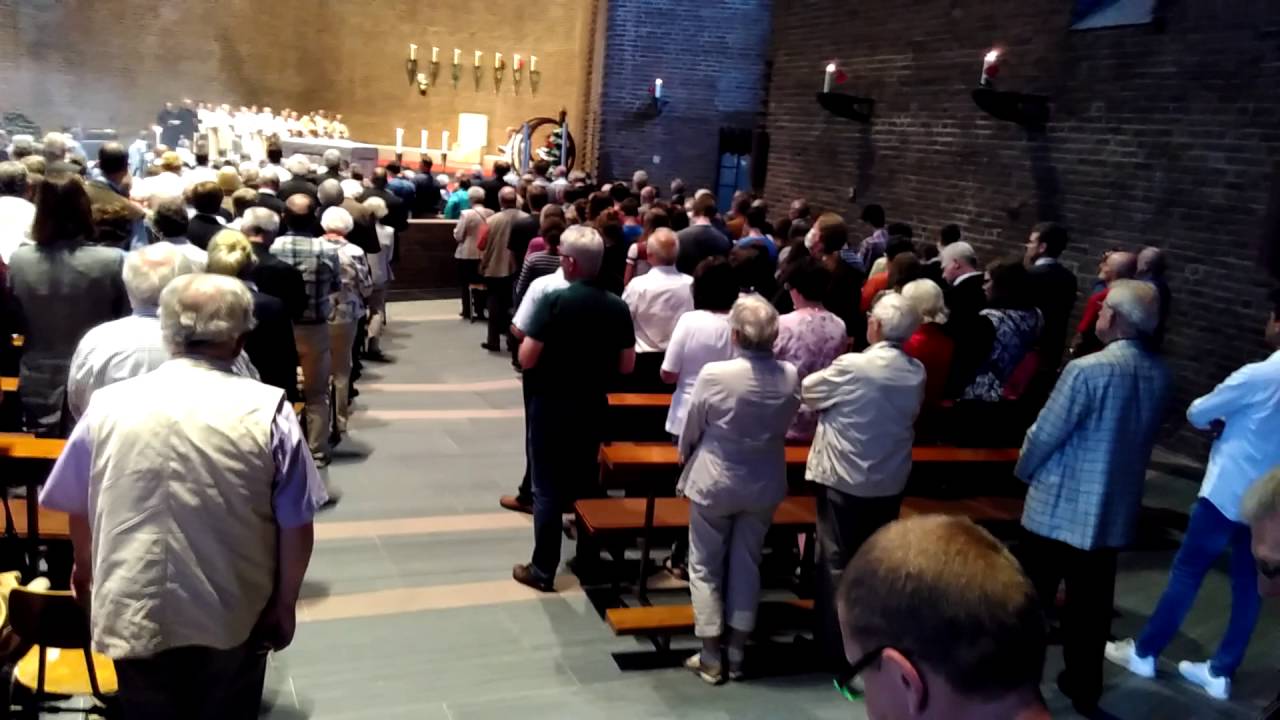Orgelweihe in der Abtei Königsmünster - Schlusslied und Auszug
