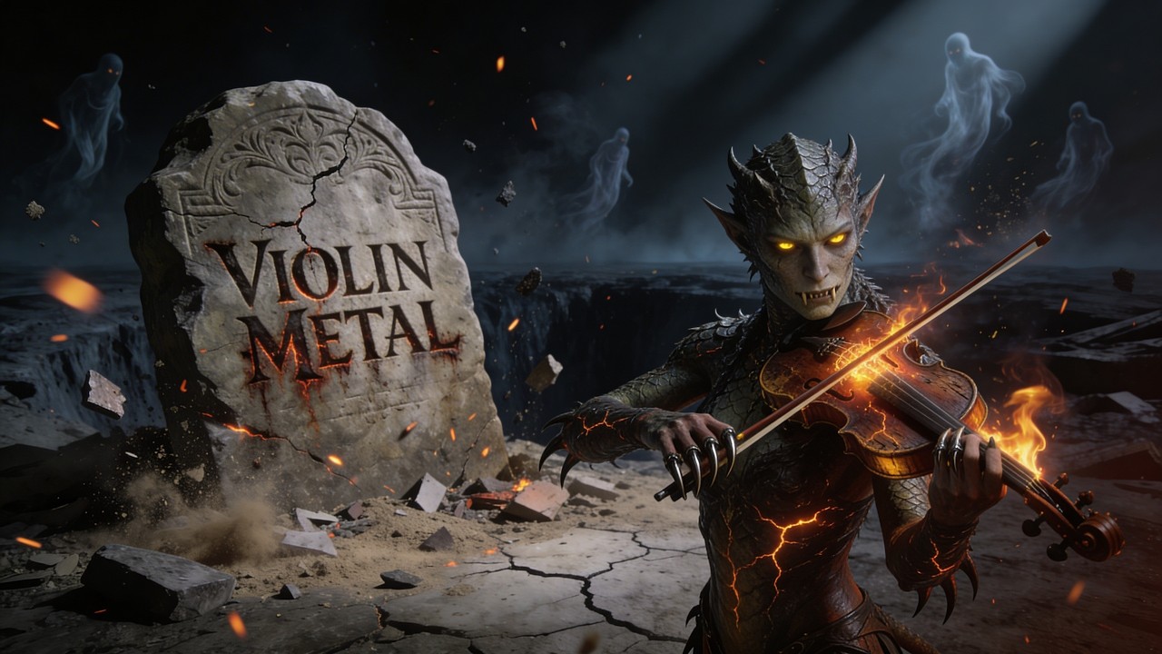 Wenn die Dämonische Violine flüstert, bebt die Welt | Violin X Metal Instrumental