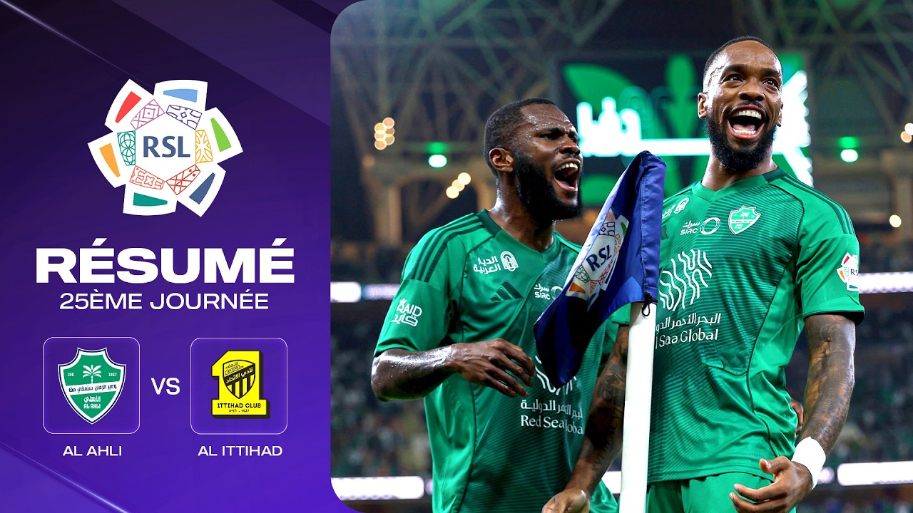 Mahrez buteur, Al Ahli terrasse Al-Ittihad dans un derby de Jeddah sous haute tension (SPL J25)