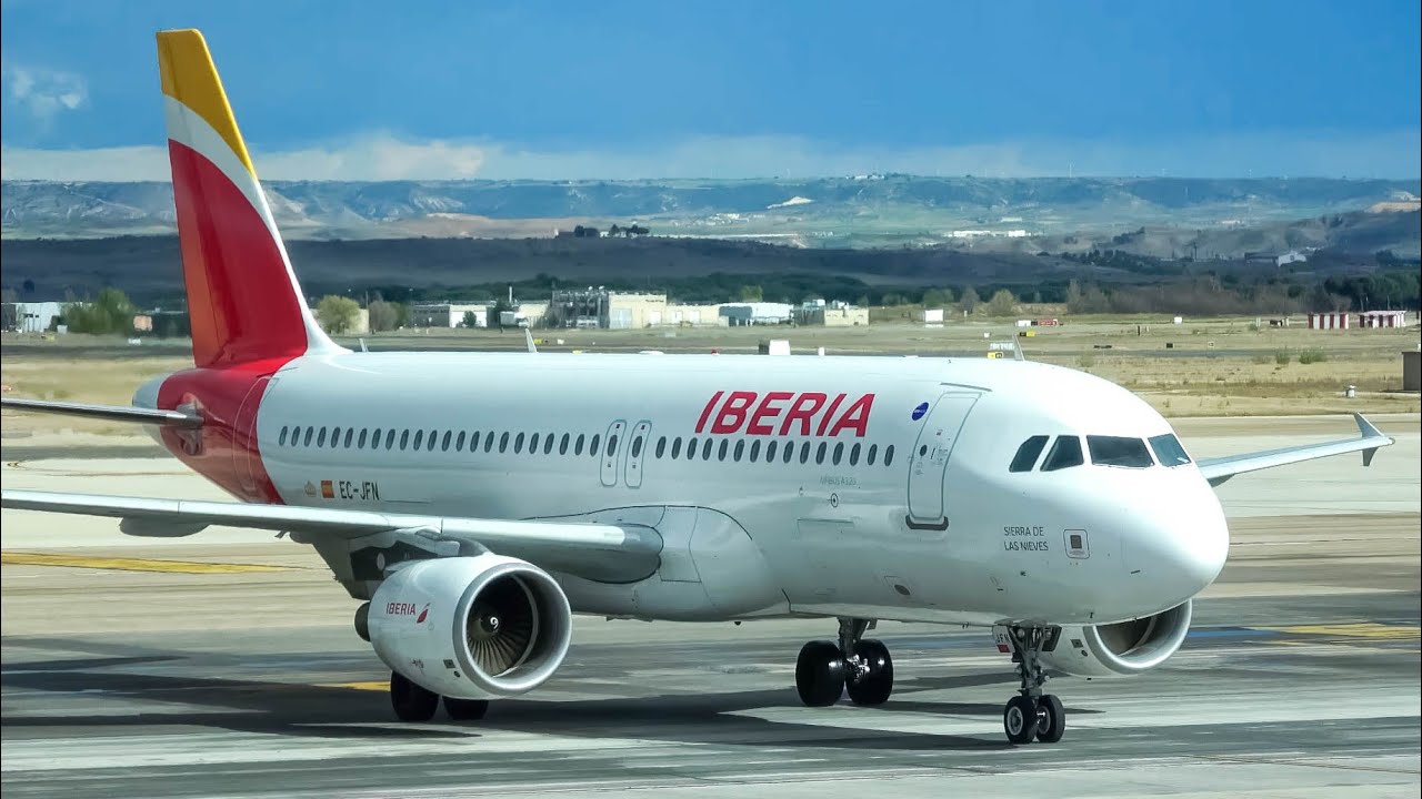 TRIP REPORT - Iberia Express A320 - Madrid Barajas to Amsterdam Schiphol - Economy class (4K)