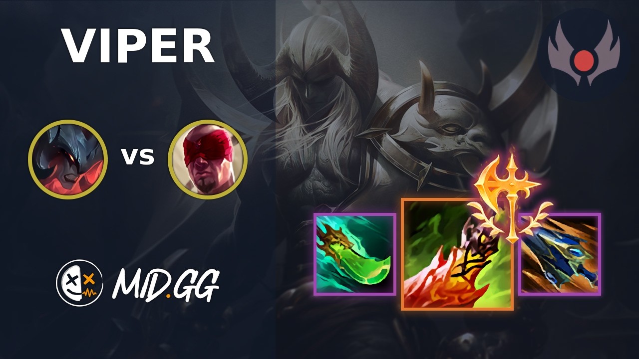 MID.GG: [ Viper ] Aatrox JUNGLE vs Lee Sin | NA GRANDMASTER | LOL Season 2026